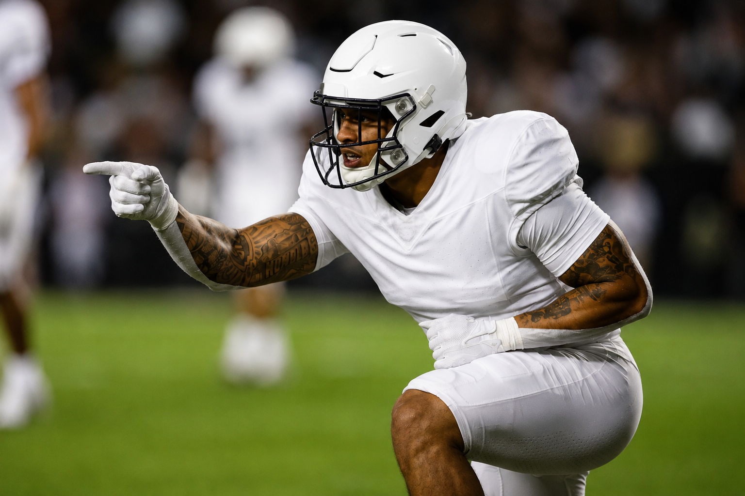 Gregory Brooks Jr. before his diagnosis — the athlete